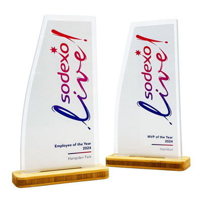 Ailla Bamboo and acrylic trophy for green initiatives | Ready to despatch