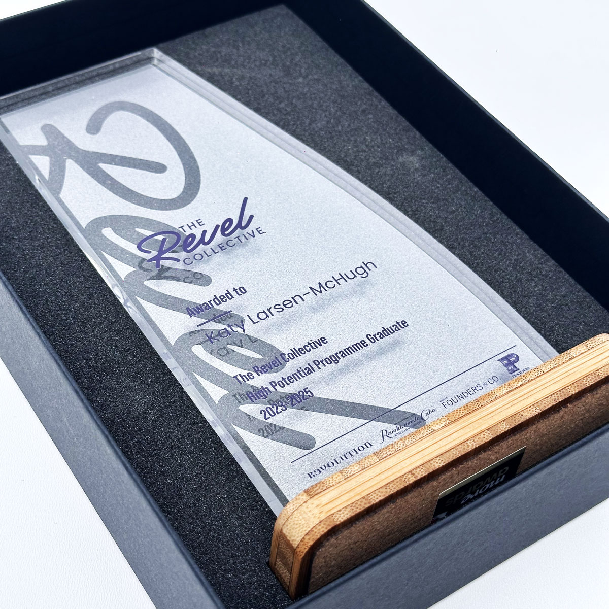 Quality award presetation boxes with premium bespoke awards  | by More Awards