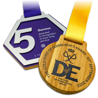 Premium custom medals for running clubs by More Awards