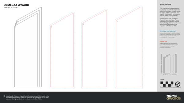 Demelza template download by More Awards