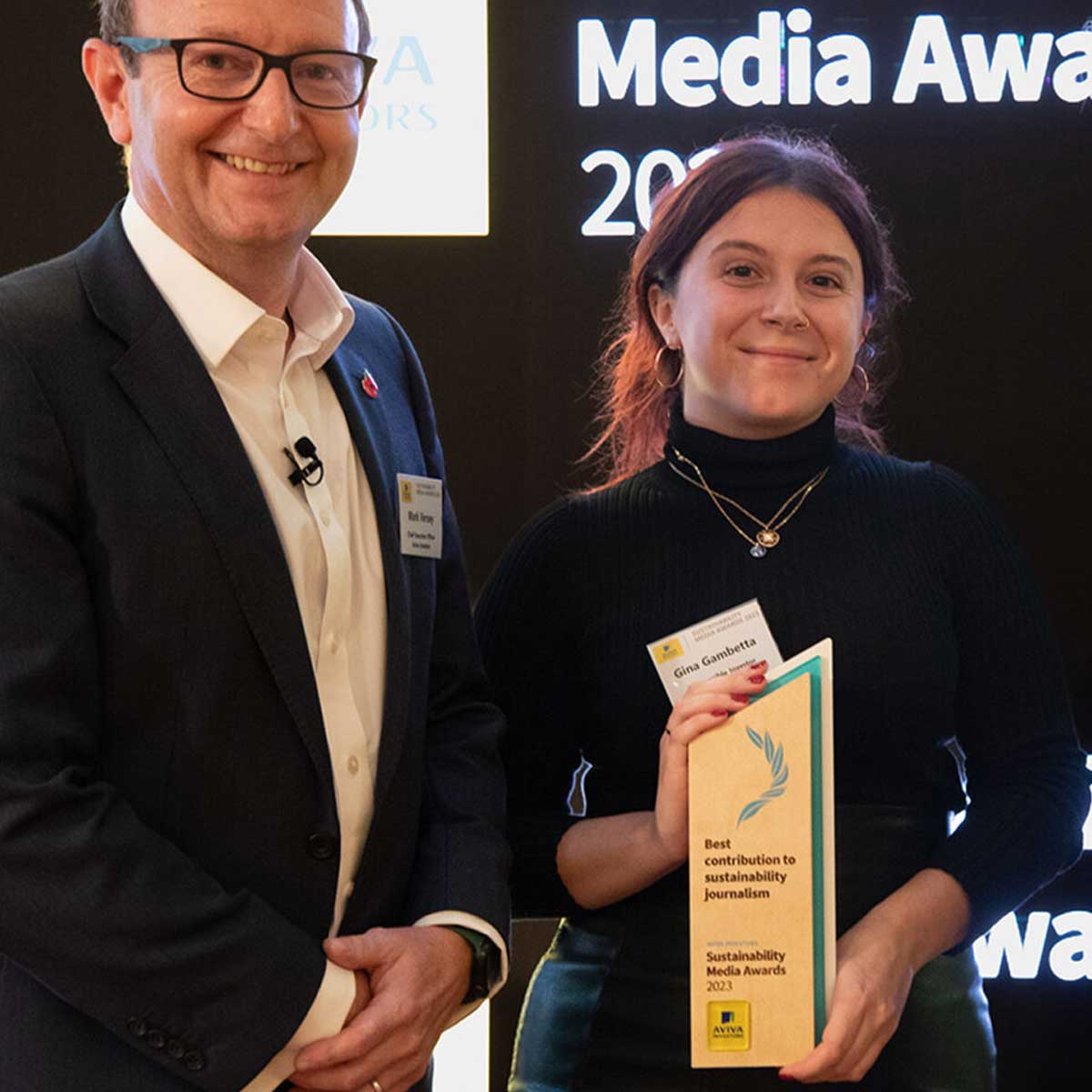 Award made from sustainable bamboo by More Awards to honour leaders in eco innovation and responsible enterprise