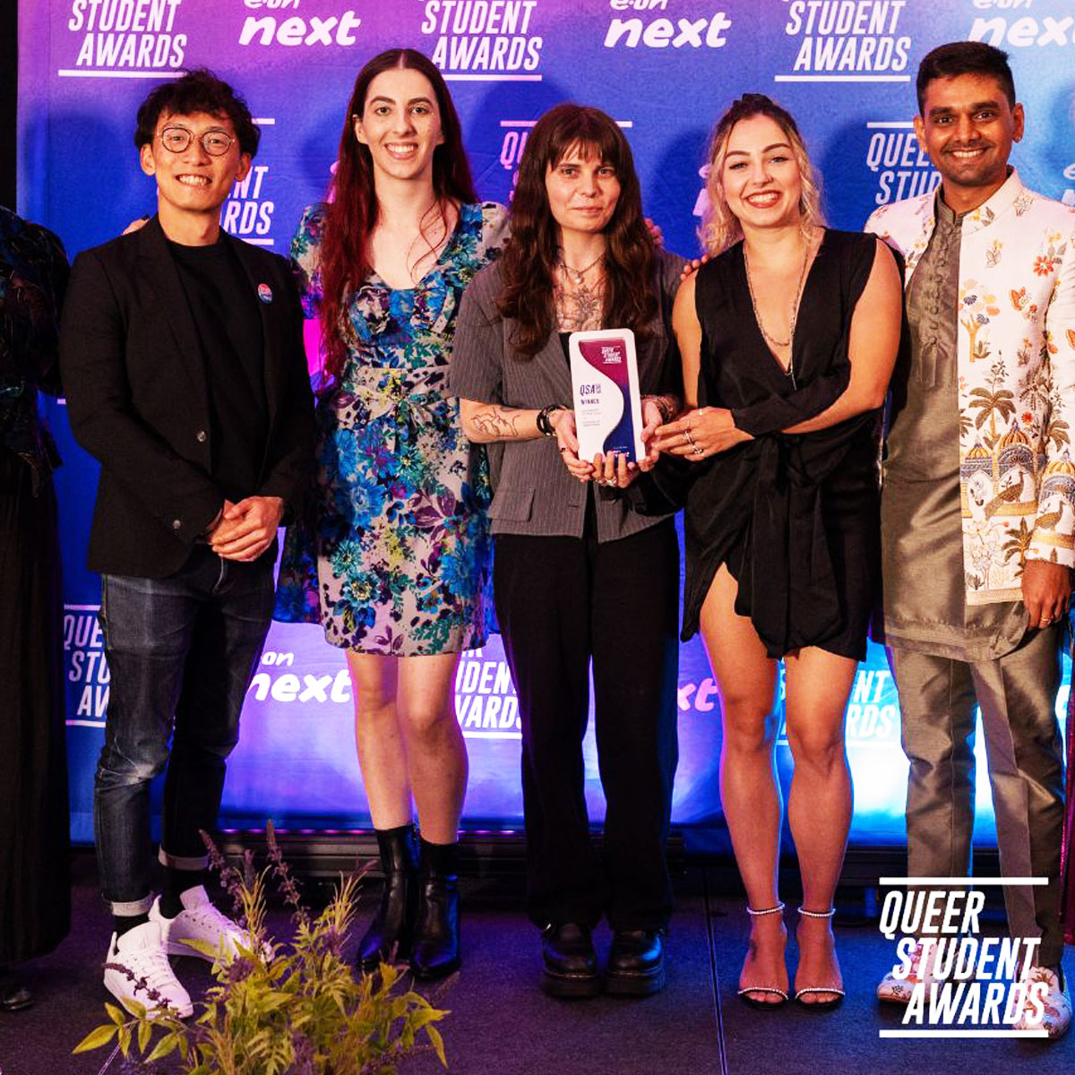 Winners of Eco Stone trophy for queer student awards | More Awards Aswen