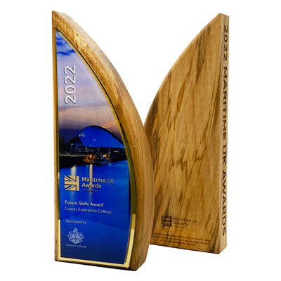 Maritime awards with sustainable materials