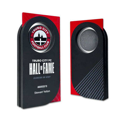 Hall of fame awards produced from Eco Stone with layered detail by More Awards