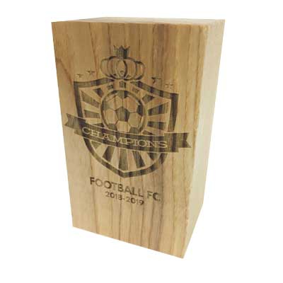 Recycled awards for football champions and league games