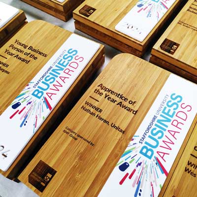 Young business person of the year awards produced for staffordshire university