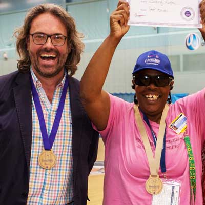 Peswara medal winner