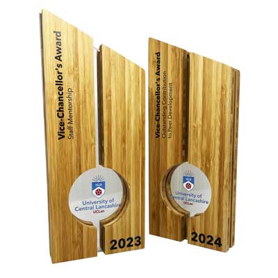 Steren Awards with versitile design style, perfect for university staff awards and education events.