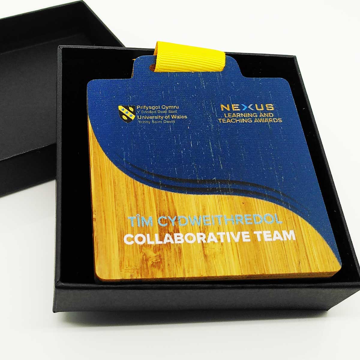 Premium medals with sustainable packaging