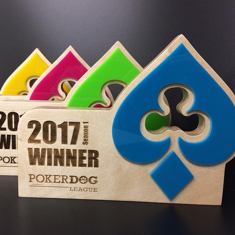 Custom Poker Awards